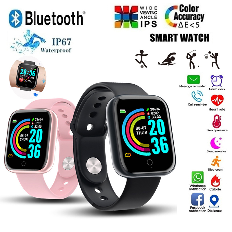 Watch Iwo - D20 Smart Uhr Wasserdichte Fitness Tracker