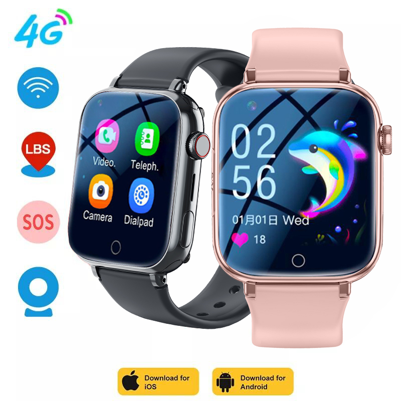 Smartwatch Watches Gift For Boys With Gps - 4G Smartwatch für Kinder mit LBS-Ortung,