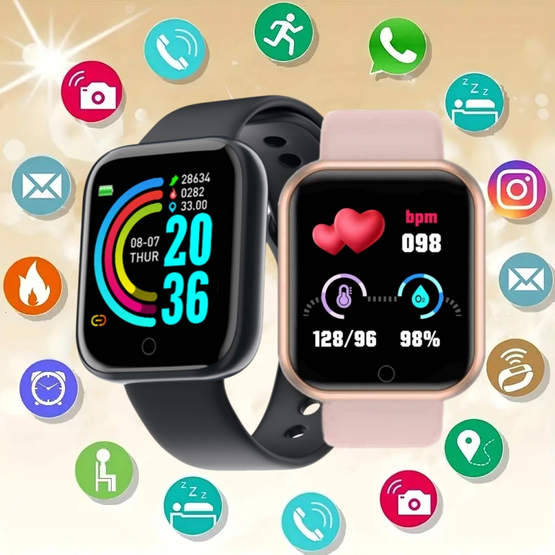 Smartwatch Watches For Kids - Smartwatch Nachricht erinnern Musik steuerung Kalorien