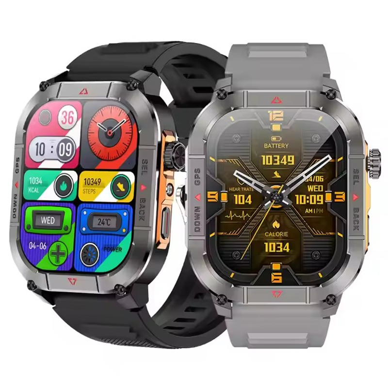 Smartwatch Health Watches - Neue HK84 Männer Smart Uhr AMOLED
