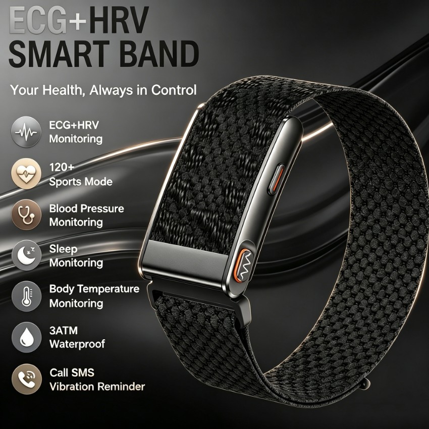 Smartwatch Health Watches - 2026 Neues EKG+HRV Pflegegrad-Smartarmband 3 ATM