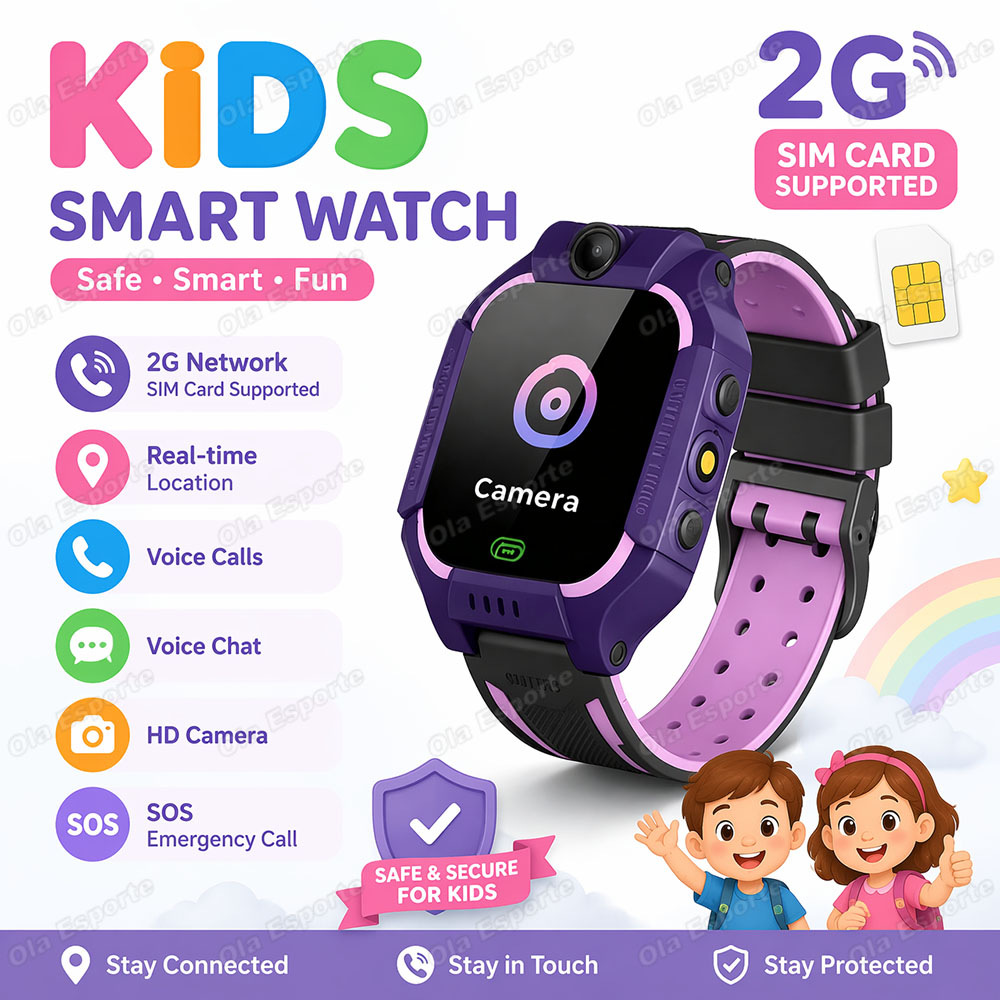 Smartwatch Watches Gift For Boys With Gps - Kinder-Smartwatch mit SIM-Karte, GPS, Kamera, Videoanruf,