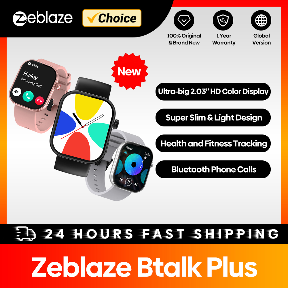 Smartwatch Health Watches - Neue Zeblaze Btalk Plus Smartwatch mit