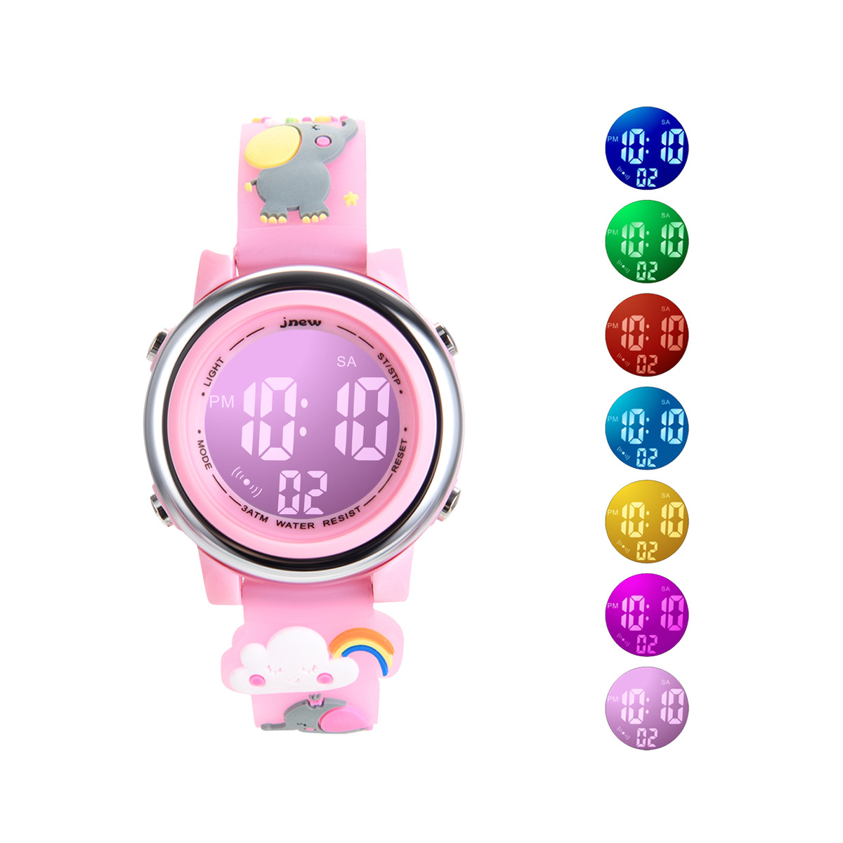 Smartwatch Digital Watches For Kid Boy With Alarm - UTHAI H120 Kinder Cartoon Sportuhr Wecker