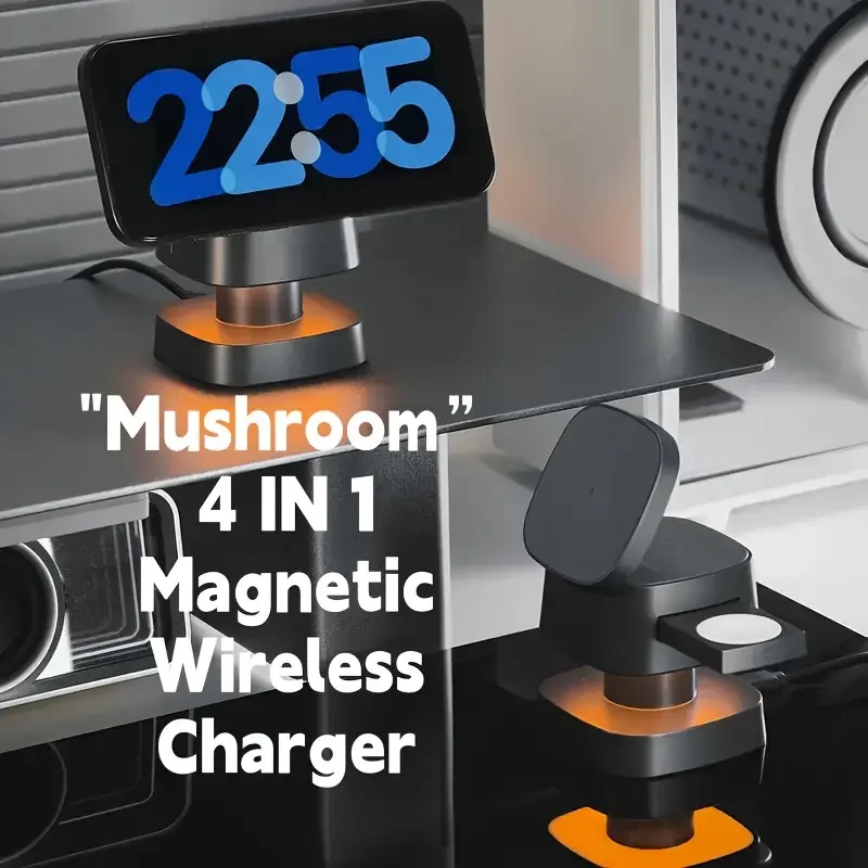 Watch 7 Smartwatch Iphone - Magnetisches 3-in-1-Wireless-Ladegerät für iPhone 17, 16,