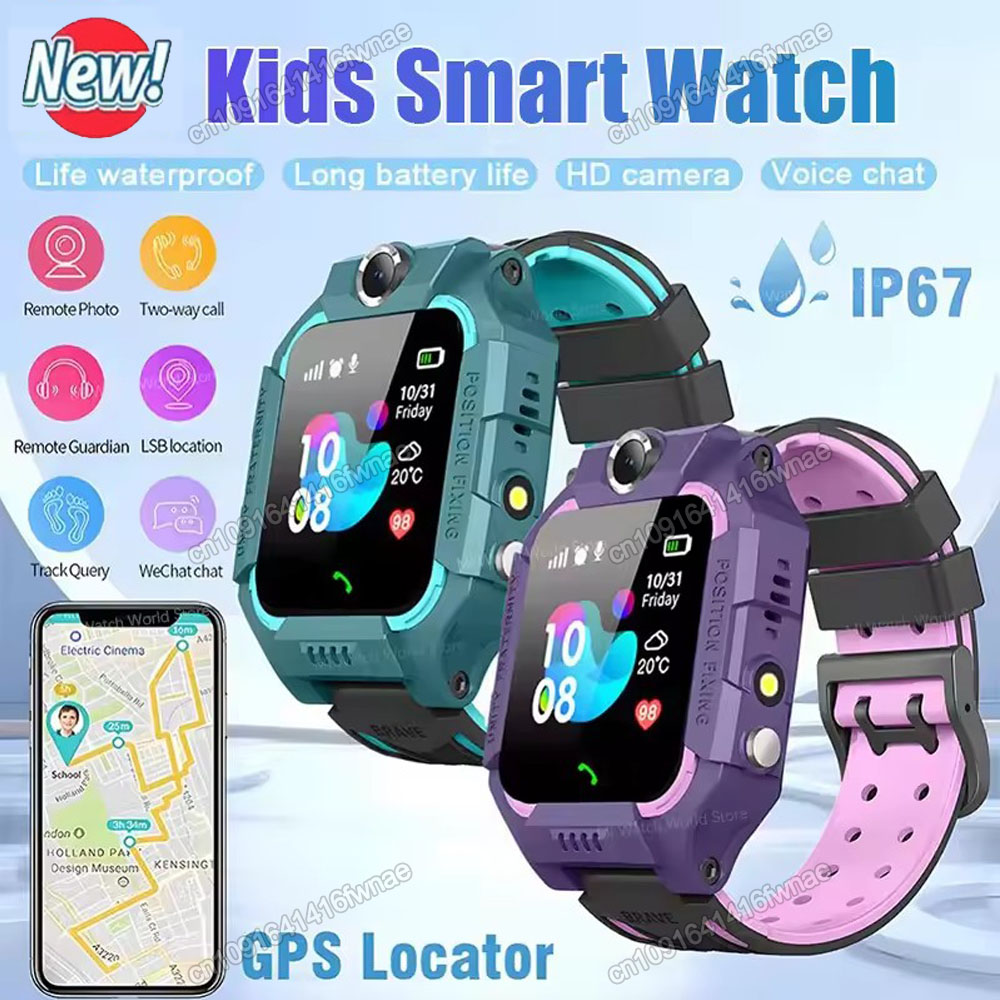 Smartwatch Watches Gift For Boys With Gps - 2026 Kinder 2G Smartwatch SOS GPS-Ortung