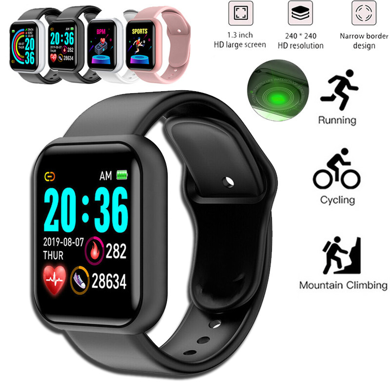 Smartwatch Digital Watches For Women - Digitale Uhr Blutdruck Herz Rate Monitor
