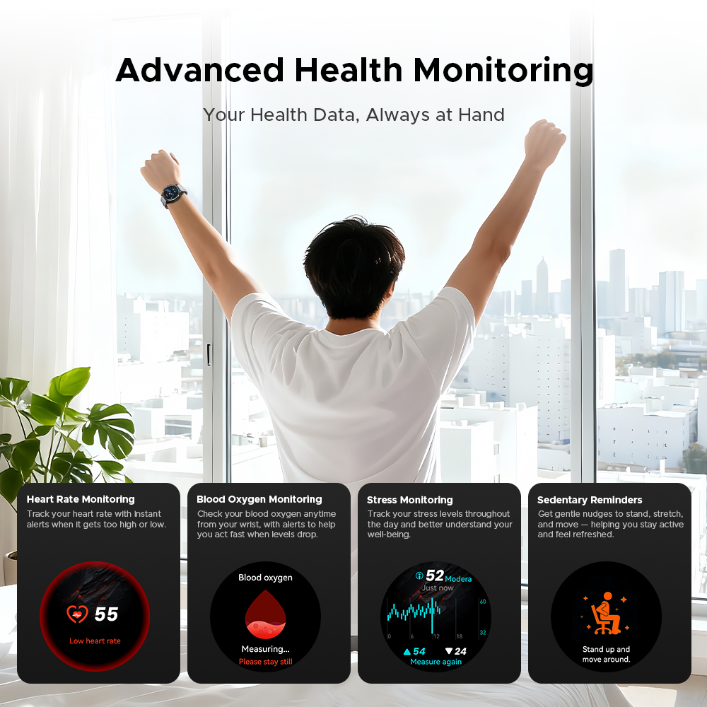 DOOGEE ANYWISE W1 PRO Smartwat – Smartwatch Health Watches Bewertung und Preis