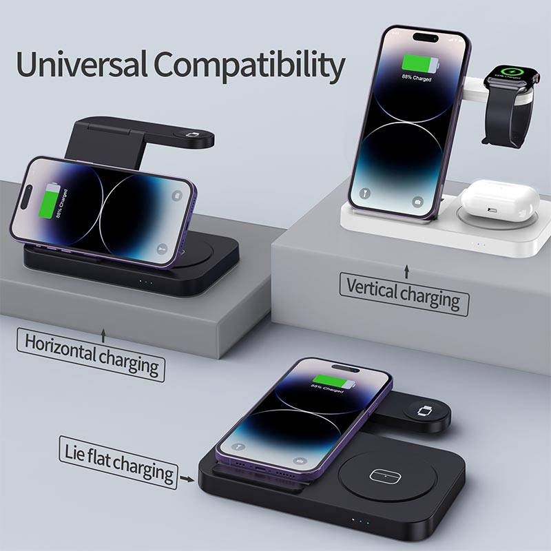4-in-1 faltbare kabellose Lade – Watch 7 Smartwatch Iphone Bewertung und Preis