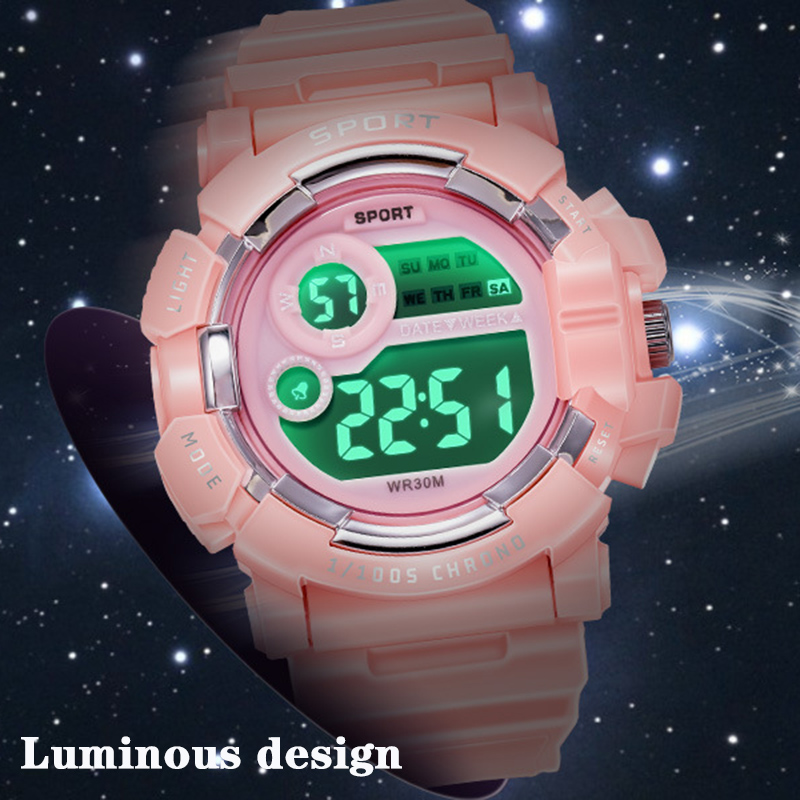 YIKAZE Kinderuhren, modisch, l – Smartwatch Digital Watches For Kid Boy With Alarm Bewertung und Preis