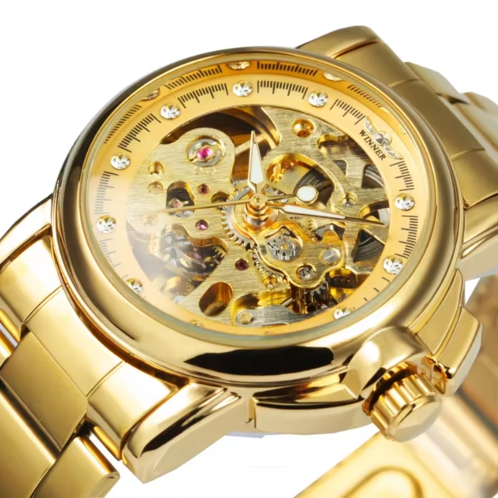 Automatische mechanische Damen – Skeleton Mechanical Watch Bewertung und Preis
