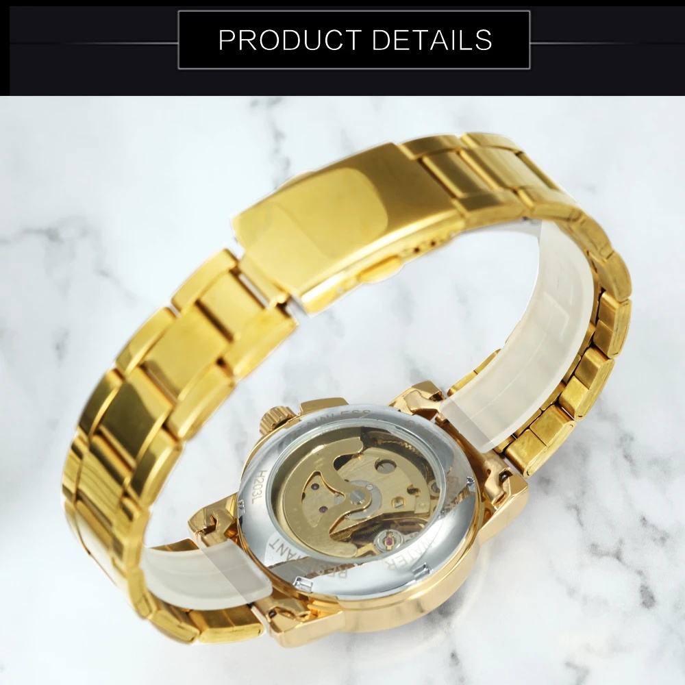 Automatische mechanische Damen – Skeleton Mechanical Watch Bewertung und Preis