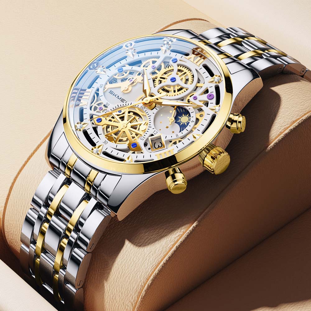 SKMEI Herren-Quarzuhr, nicht-m – Skeleton Mechanical Watch Bewertung und Preis