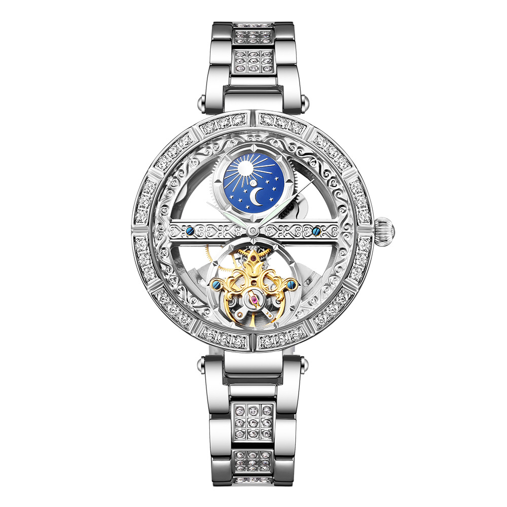 Damenuhr Automatische Frau Lux – Skeleton Mechanical Watch Bewertung und Preis