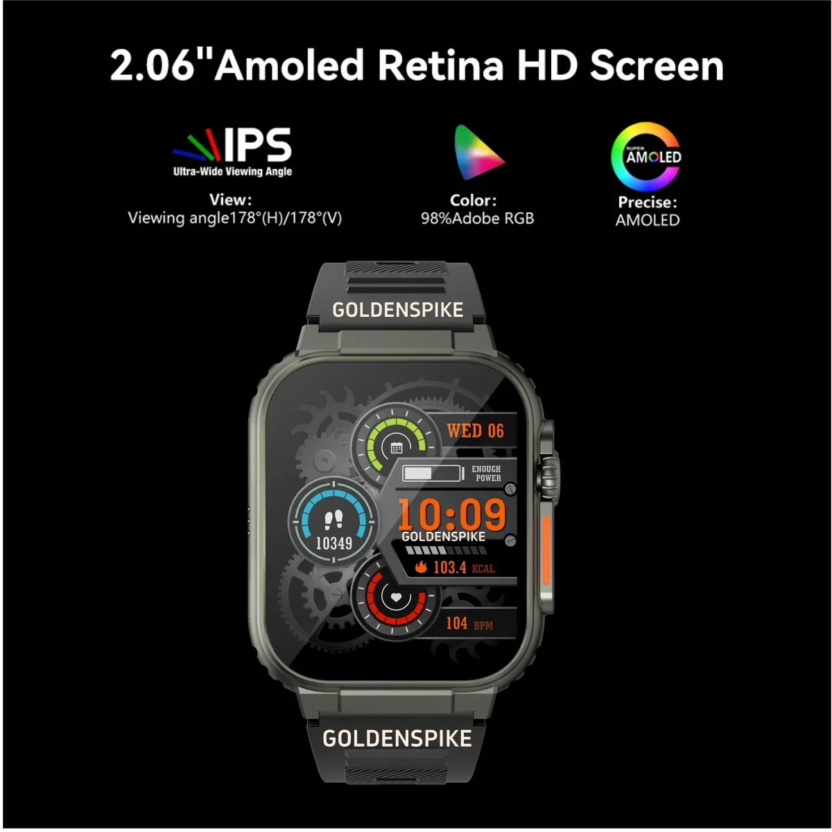 Ai3 Smartwatch: 2,2