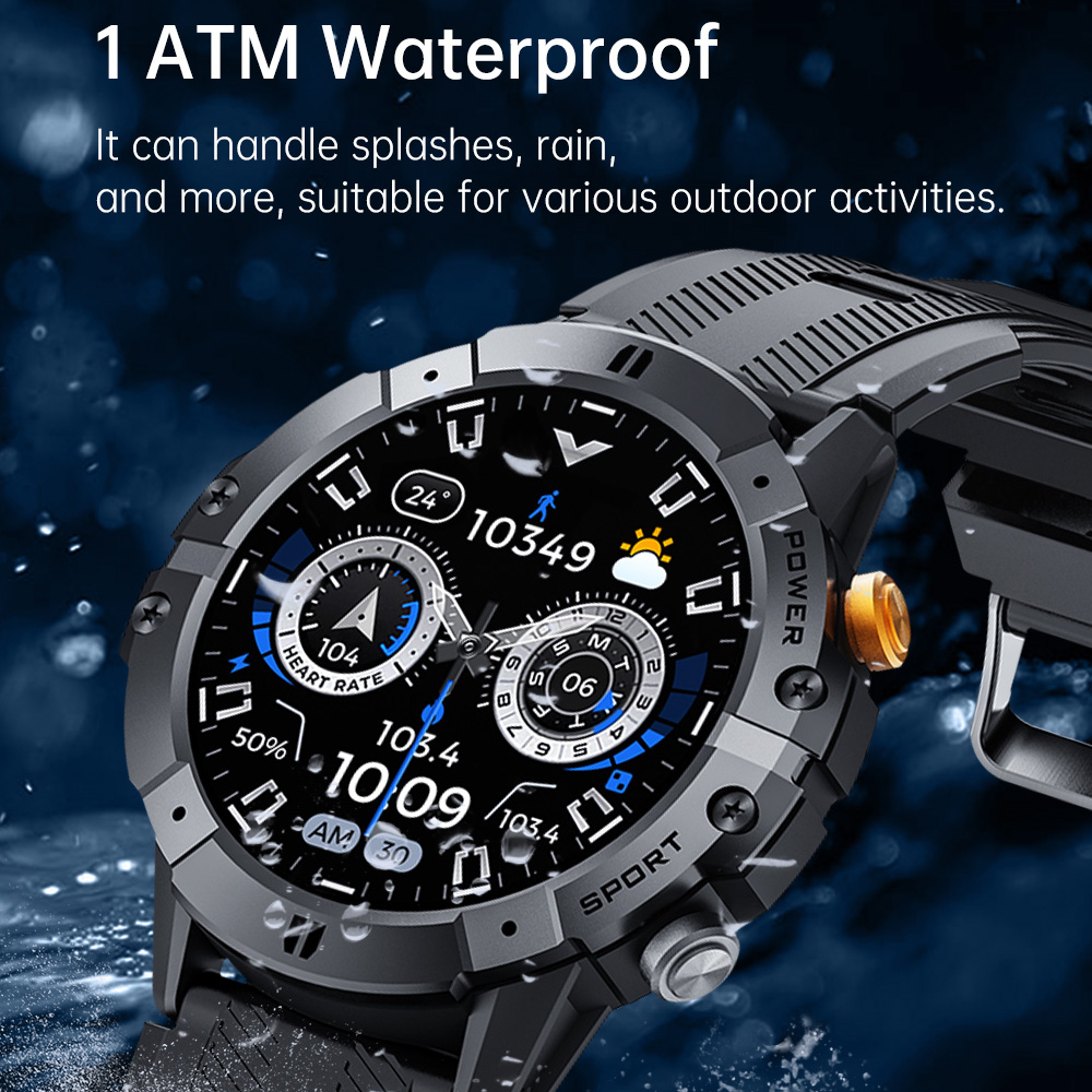 Outdoor-Militär-Smartwatch mit – Watch Iwo Bewertung und Preis