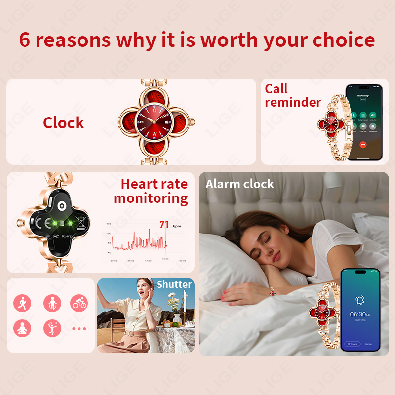 LIGE Quarz Smartwatch AI Armba – Smartwatch Digital Watches For Women Bewertung und Preis