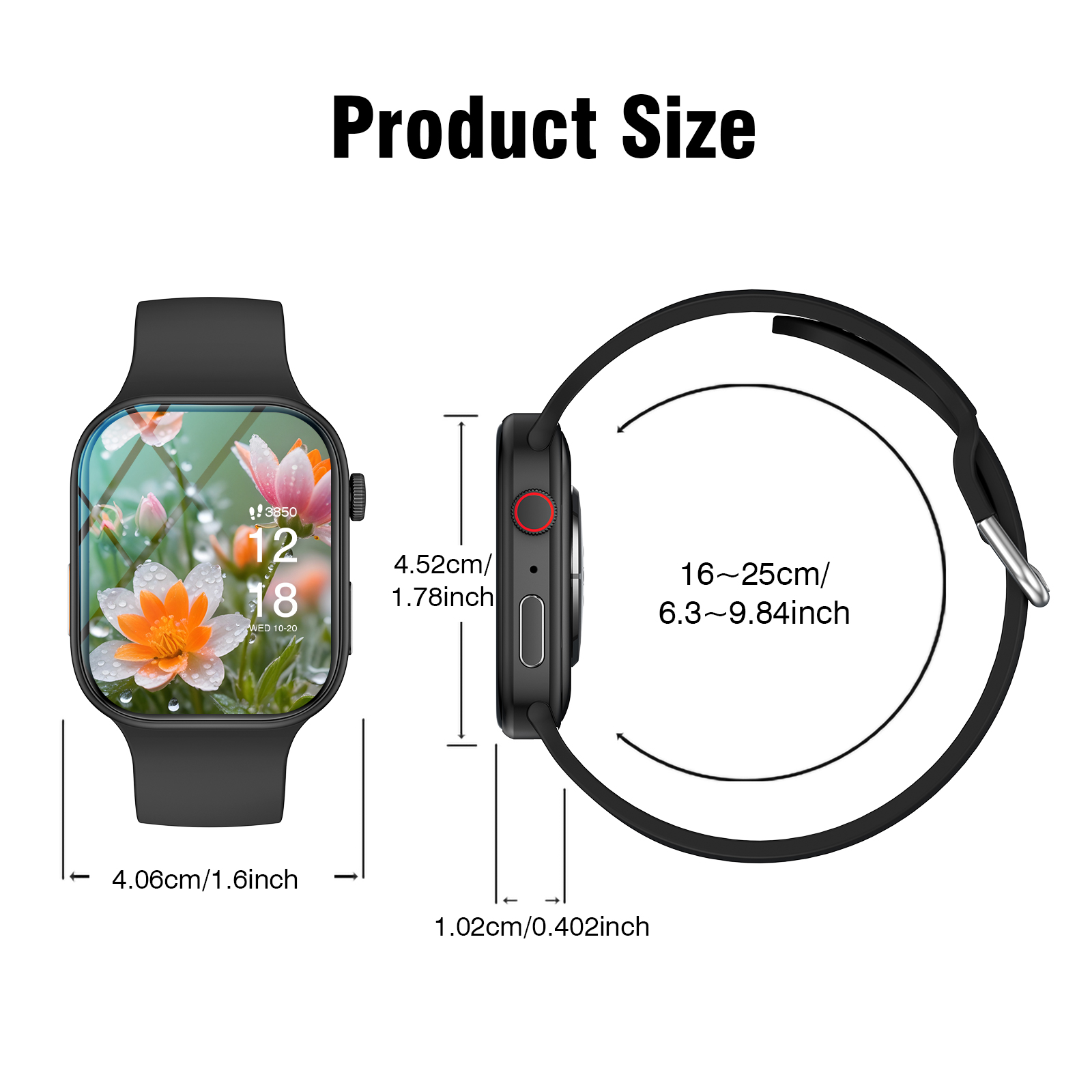 Neue Voll-Touchscreen High-Def – Watch 7 Smartwatch Iphone Bewertung und Preis
