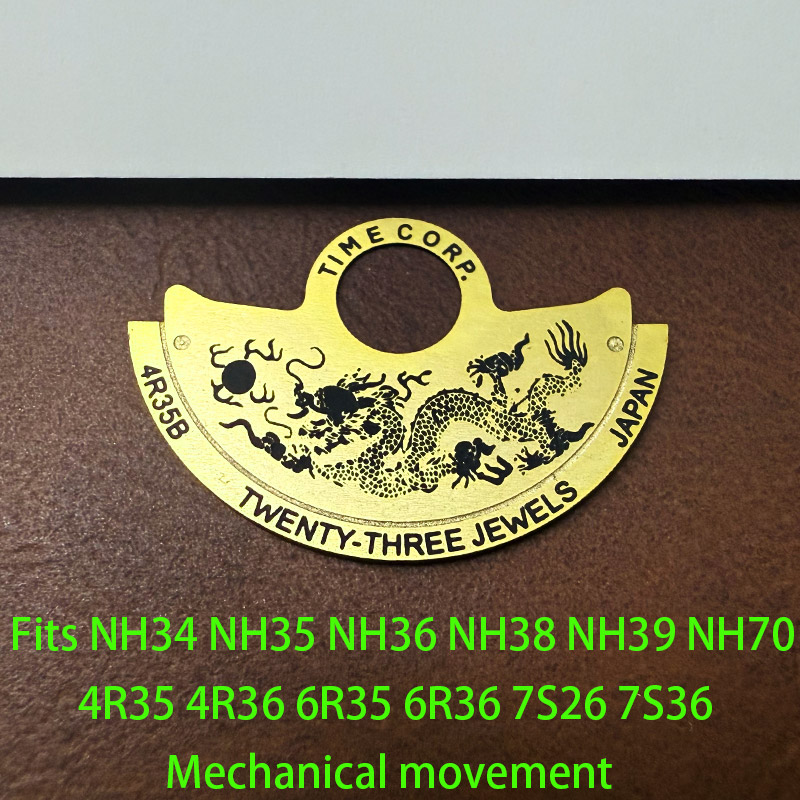 NH35 NH36 Chinesischer Drache, – Watch Movement Rotor Bewertung und Preis