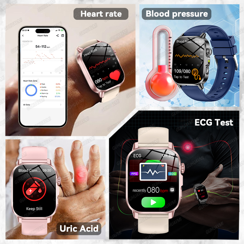 GUHUAVMI 2026 Neue Präzise Ges – Smartwatch Health Watches Bewertung und Preis