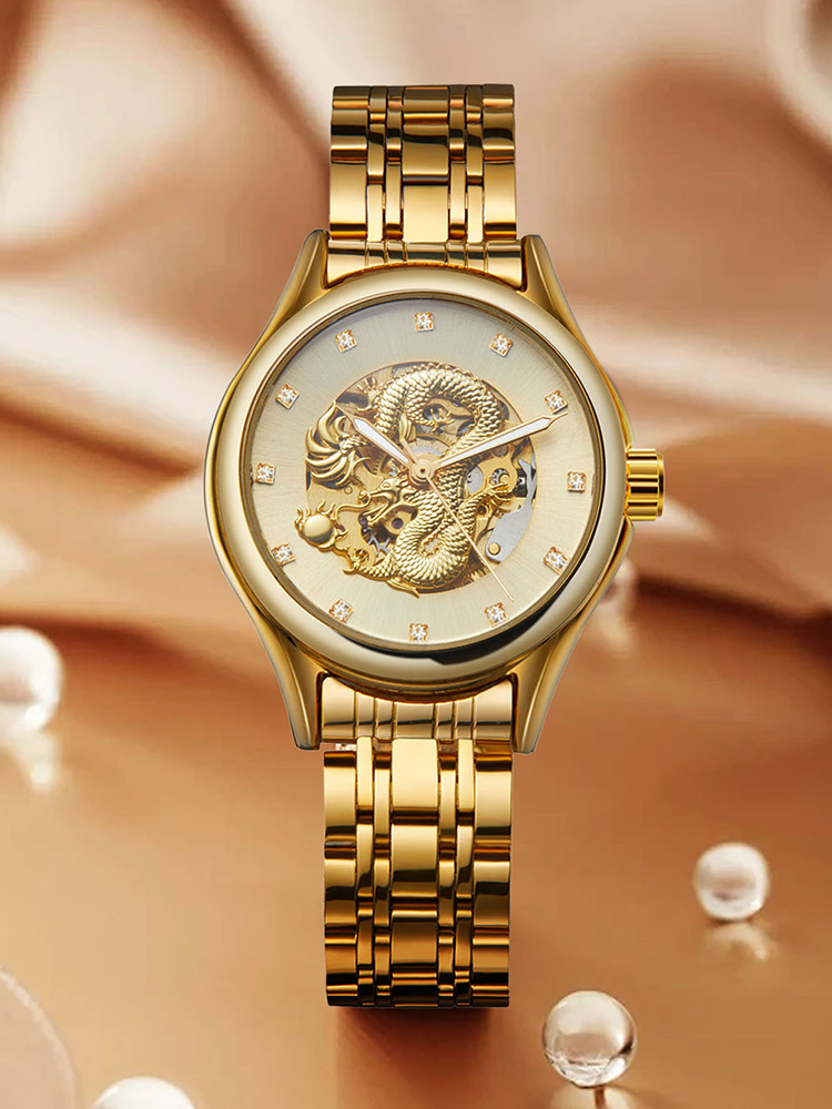 T-WINNER High-End-Luxus-Drache – Skeleton Mechanical Watch Bewertung und Preis