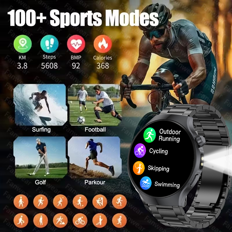 2026 Neue Smartwatch 6 Pro mit – Smartwatch Health Watches Bewertung und Preis