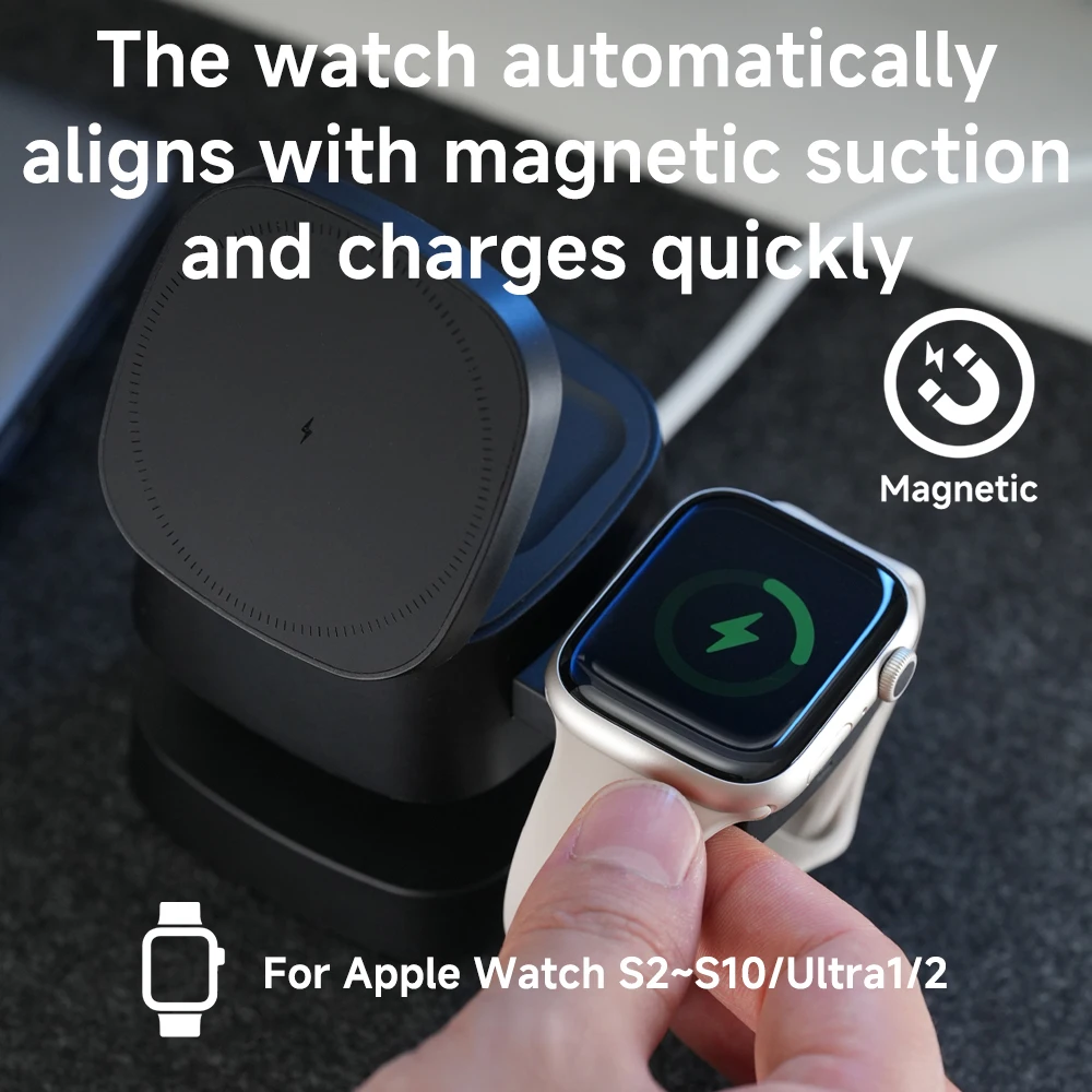 Magnetisches 3-in-1-Wireless-L – Watch 7 Smartwatch Iphone Bewertung und Preis