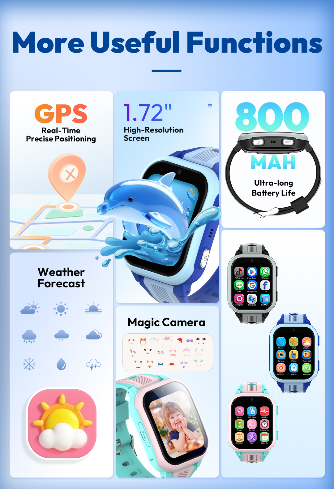 KT41 Smartwatch - 4G Telefon-K – Smartwatch Watches Gift For Boys With Gps Bewertung und Preis