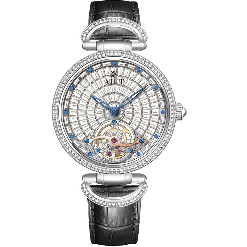 AJUT 0397 Luxus Damen-Armbandu – Skeleton Mechanical Watch Bewertung und Preis