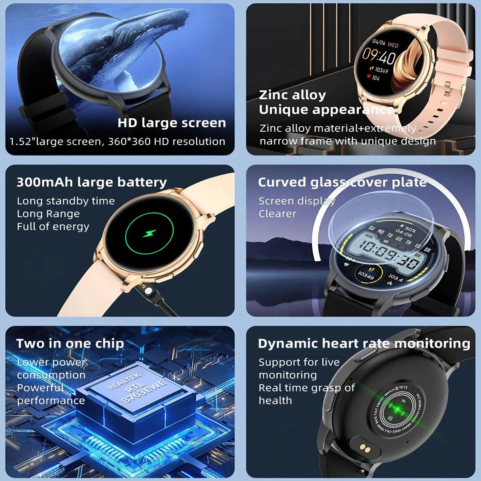 Damen Smartwatch Wasserdicht H – Smartwatch Digital Watches For Women Bewertung und Preis